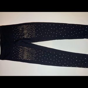 bedazzled leggings